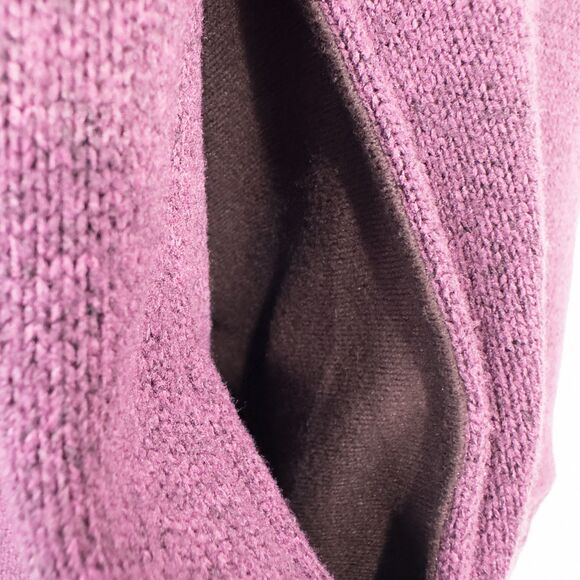 Eddie Bauer Radiator 2.0 Fleece Hooded Pullover Sweatshirt Womens Medium Purple - Picture 12 of 16